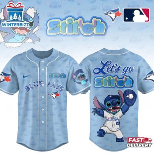 Toronto Blue Jays MLB x Lilo & Stitch Baseball Jersey For Fan