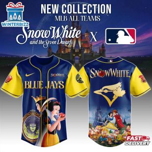 Toronto Blue Jays MLB x Snow White Baseball Jersey Shirt