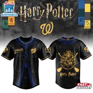 Washington Nationals MLB x Harry Potter Night Baseball Jerseys For Fan