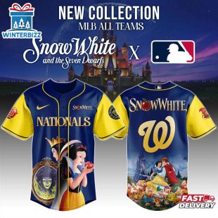 Washington Nationals MLB x Snow White Baseball Jersey Shirt