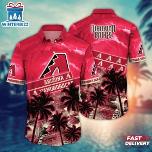 Arizona Diamondbacks Cactus Sunset Summer Hawaiian Shirt