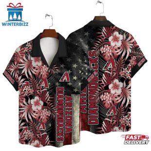 Arizona Diamondbacks Cactus Twilight Summer Hawaiian Shirt