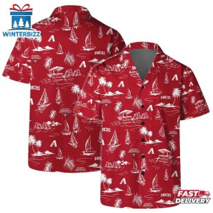 Arizona Diamondbacks Desert Radiance Summer Hawaiian Shirt