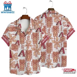 Arizona Diamondbacks Twilight Cactus Summer Hawaiian Shirt