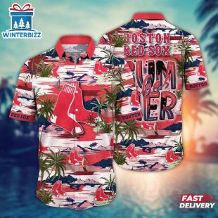 Boston Red Sox Endless Summer Beach Vibes Summer Hawaiian Shirt