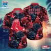 Boston Red Sox Midnight Rose Summer Hawaiian Shirt