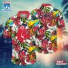 Boston Red Sox Tropical Parrot Summer Hawaiian Shirt
