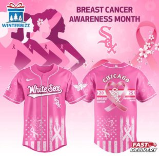 Chicago White Sox MLB X Breast Cancer Awareness Month Baseball Jerseys