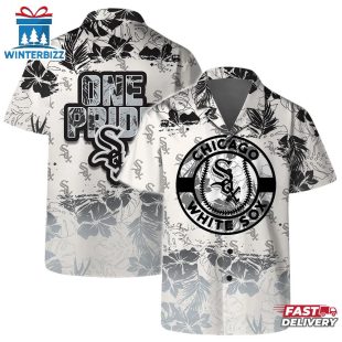 Chicago White Sox Team Logo One Pride Pattern Summer Hawaiian Shirt