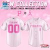 Custom Name And Number Pittsburgh Pirates MLB X Breast Cancer Awareness Month Baseball Jersey For Fans