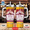 Custom Name Arizona Cardinals NFL Kings Of Football Stainless Steel Tumbler 40Oz With Handle