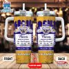 Custom Name Baltimore Ravens NFL Kings Of Football Stainless Steel Tumbler 40Oz With Handle