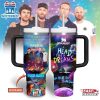 Custom Name Coldplay Music Tumbler 40Oz Handle For Fans