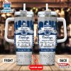 Custom Name Dallas Cowboys NFL Kings Of Football Stainless Steel Tumbler 40Oz With Handle