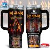 Custom Name Def Leppard Tumbler 40Oz Handle For Fans