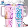 Custom Name Elvis Presley Pattern Tumbler 40Oz Handle For Fan