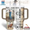 Custom Name George Strait Tumbler 40Oz Handle For Fans