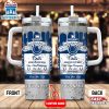 Custom Name Indianapolis Colts NFL Kings Of Football Stainless Steel Tumbler 40Oz With Handle