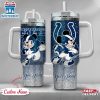 Custom Name Indianapolis Colts NFL Mickey Mouse Stainless Steel Tumbler 40Oz With Handle