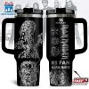 Custom Name Iron Maiden Music Tumbler 40Oz Handle For Fans