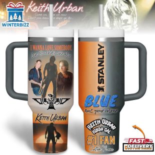 Custom Name Keith Urban Music Tumbler 40Oz Handle For Fans