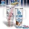 Custom Name Los Angeles Dodgers MLB Tumbler 40Oz Handle For Fans