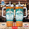 Custom Name Miami Dolphins NFL Kings Of Football Stainless Steel Tumbler 40Oz With Handle