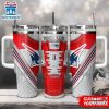 Custom Name New England Patriots Sport Stainless Steel Tumbler 40Oz With Handle