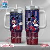 Custom Name New York Giants NFL Mickey Mouse Stainless Steel Tumbler 40Oz With Handle