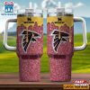 Custom Name NFL Atlanta Falcons Team Stainless Steel Tumbler 40Oz With Handle