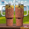 Custom Name NFL Chicago Bears Team Stainless Steel Tumbler 40Oz With Handle