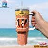 Custom Name NFL Cincinnati Bengals Team Stainless Steel Tumbler 40Oz With Handle
