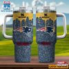 Custom Name NFL New England Patriots Team Stainless Steel Tumbler 40Oz With Handle
