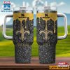 Custom Name NFL New Orleans Saints Team Stainless Steel Tumbler 40Oz With Handle