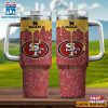 Custom Name NFL San Francisco 49Ers Team Stainless Steel Tumbler 40Oz With Handle