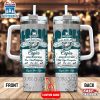 Custom Name Philadelphia Eagles NFL Kings Of Football Stainless Steel Tumbler 40Oz With Handle