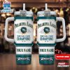 Custom Name Philadelphia Eagles NFL Stainless Steel Tumbler 40Oz With Handle