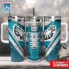 Custom Name Philadelphia Eagles Sport Stainless Steel Tumbler 40Oz With Handle