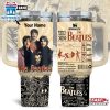 Custom Name The Beatles Music Pattern Tumbler 40Oz Handle For Fans
