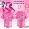 Detroit Tigers MLB X Breast Cancer Awareness Month Baseball Jerseys