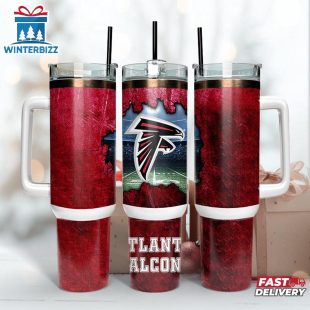 Atlanta Falcons Logo Team Tumbler 40Oz With Handle