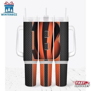 Cincinnati Bengals Footbal Tumbler 40Oz With Handle
