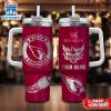 Custom Name Arizona Cardinals Nfl Tumbler 40Oz Handle Gift For Fans