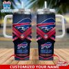 Custom Name Buffalo Bills Tumbler 40Oz With Handle For Fan