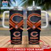 Custom Name Chicago Bears Tumbler 40Oz With Handle For Fan