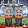 Custom Name Chicago Bears Tumbler 40Oz With Handle Gifts For Fan