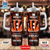 Custom Name Cincinnati Bengals Tumbler 40Oz Handle Gift For Fans