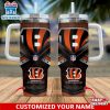 Custom Name Cincinnati Bengals Tumbler 40Oz With Handle For Fan