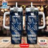 Custom Name Dallas Cowboys Tumbler 40Oz Handle Gift For Fans