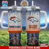 Custom Name Denver Broncos Tumbler 40Oz With Handle Gifts For Fan